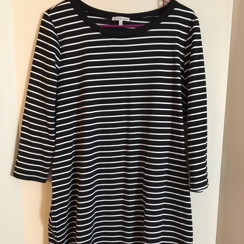 Simple Striped Dress